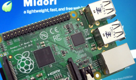 Raspberry Pi Midori Browser Thumbnail
