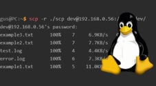 How to use the scp Command